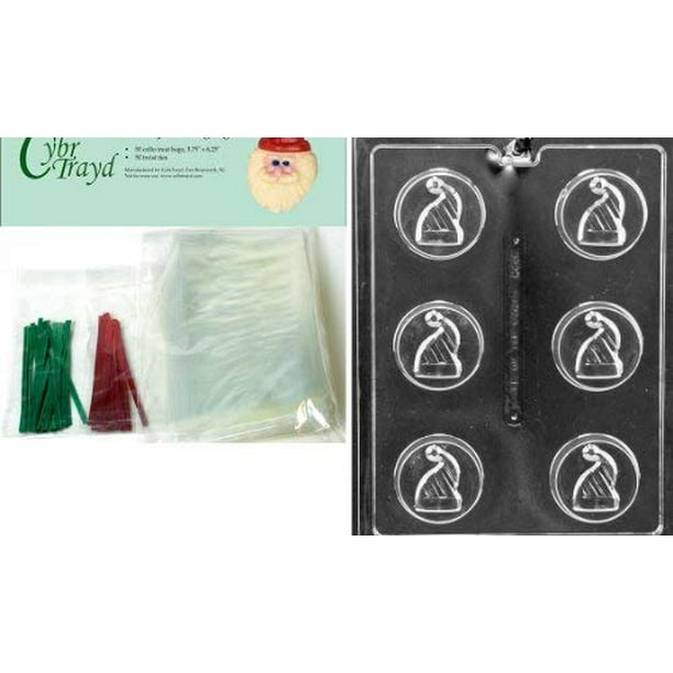 Cybrtrayd BUN-C455C461C462C466 4-Piece Christmas Cookies Chocolate Molds Cybrtrayd BUN-C455C461C462C466 4-Piece Christmas Cookies Chocolate Molds
